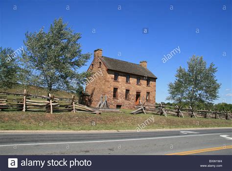 Ein Steinhaus In Virginia Erhalten